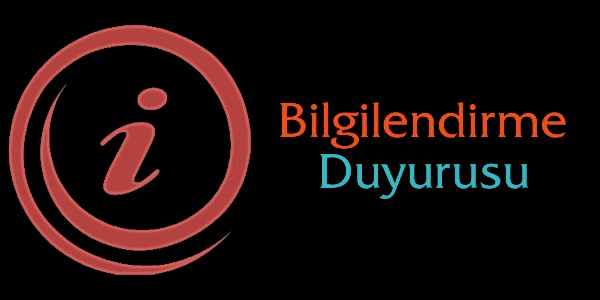 bilgilendirme